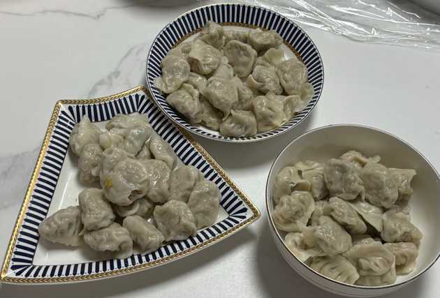 Jiaozi essen