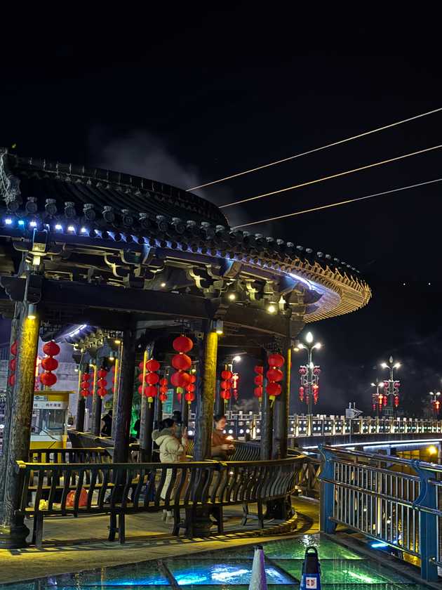 Pengxi am Abend